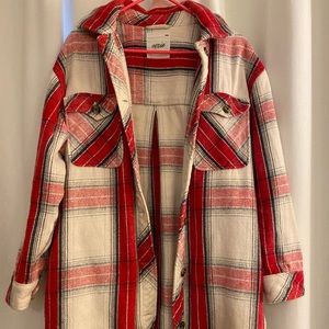 Aerie Long Flannel